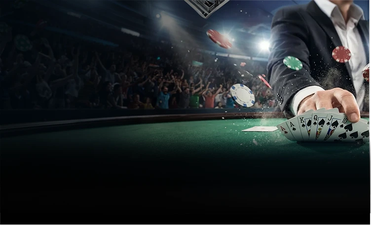 Casino poker crowd